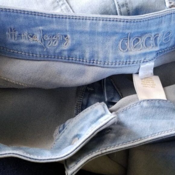 Jeggings Decree Jean Leggings High Rise High Waisted Skinny WOMEN'S WOMAN'S 3 JR - Picture 4 of 8